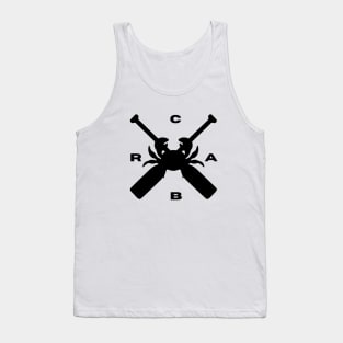 Rowing Crab funny design Tank Top